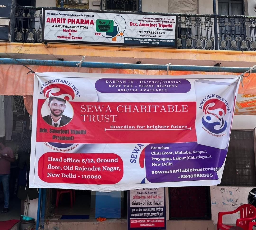 Healthcare workers at medical camp